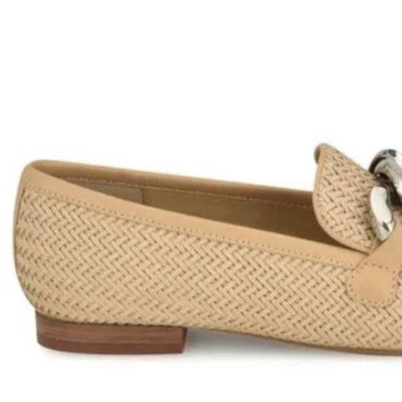 NWT Nine West Aspyn Light Natural Slip on Driver Flats Size 6.5 - Picture 3 of 7